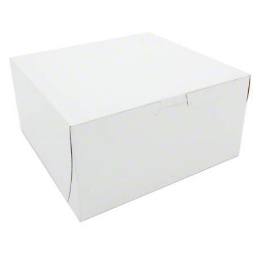 Southern Standard Bakery Box White 8" x 8" x 4" Pack 250 / cs