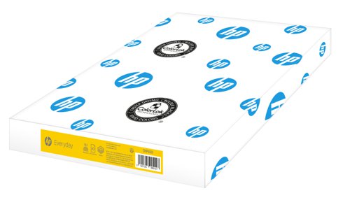 Hewlett Packard HP Everyday Paper Colorlok 5xPks FSC 75gsm A3 Wht Ref56150[2500Shts]