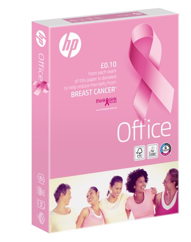 Hp Office Pink Ribbon FSC Mix 70% A4 210X297mm 80Gm2 500/Pk