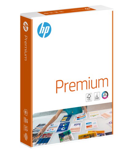 60733PC | Whiter and brighter than ordinary office papers, HP Premium offers a superior look with a whiteness of 168 CIE. Heavier and thicker, with optimized stiffness, available in A4 and A3 sizes, 80-100gsm. Ideal for professional documents. Recyclable paper wrapper.