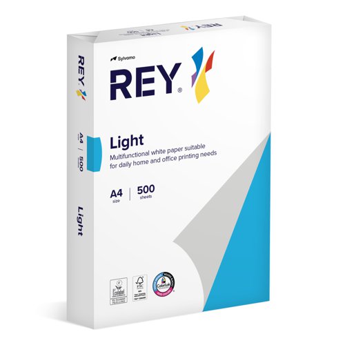 Rey Office Light Paper A4 75gsm Box of 5 Reams