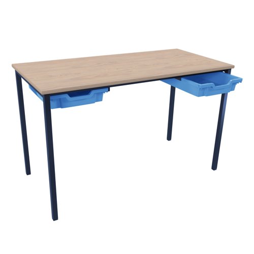 Titan Classroom Table Accessory Runner Bundle 2 X Tray Cyan Blue