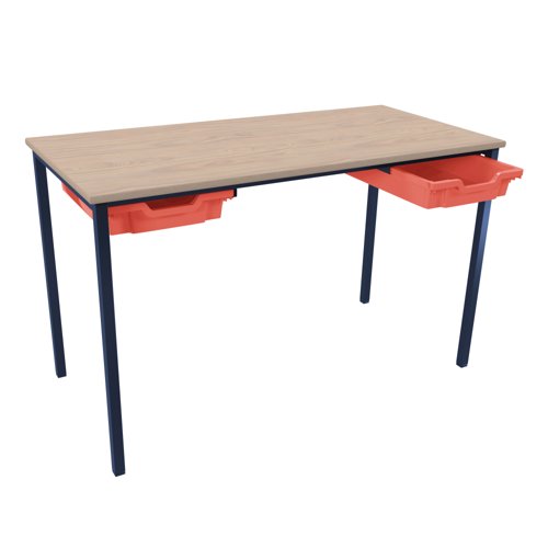 Titan Classroom Table Accessory Runner Bundle 2 X Tray Flame Red