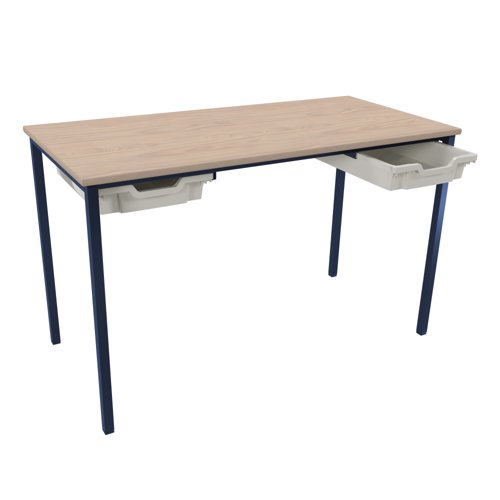 Titan Classroom Table Accessory Runner Bundle 2 X Tray Light Grey