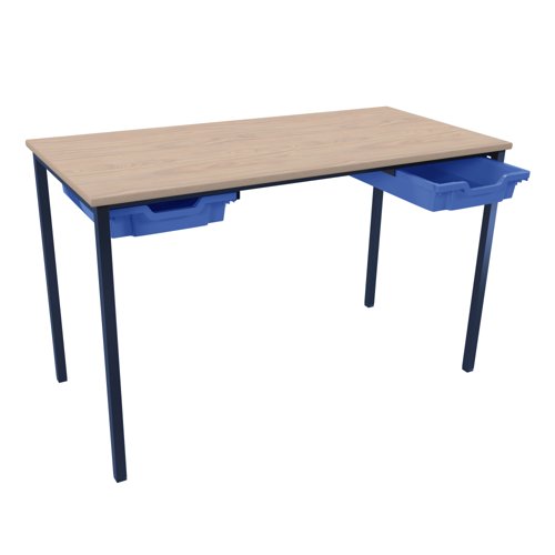 Titan Classroom Table Accessory Runner Bundle 2 X Tray Blue