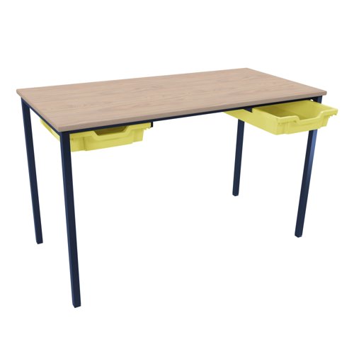 Titan Classroom Table Accessory Runner Bundle 2 X Tray Sunshine Yellow