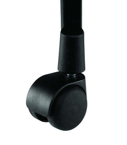 A set of 5 11mm castors that brake when the user is sitting in the chair. Suitable for environments with smooth floors.