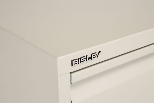 BS4EG/G Bisley 4 Drawer Classic Steel Filing Cabinet Goose Grey