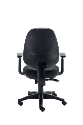 Versi 2 Lever Operator Chair with Adjustable Arms Charcoal