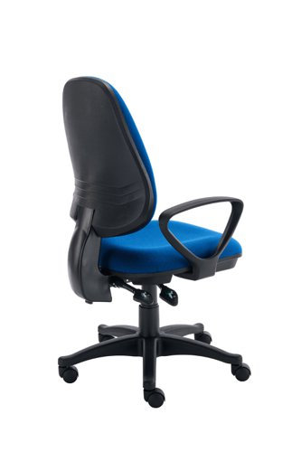 Versi 2 Lever Operator Chair with Fixed Arms Royal Blue