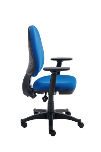 Versi 2 Lever Operator Chair with Adjustable Arms Royal Blue