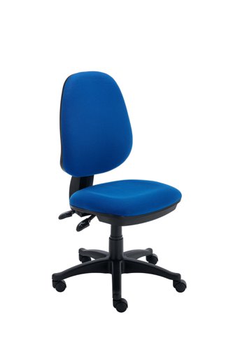 Versi 2 Lever Operator Chair No Arms Royal Blue