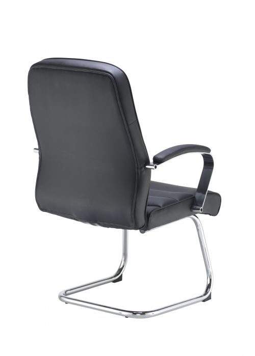 Jemini Ares Visitor Chair PU Black KF71522