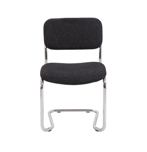 Meeting Chair with Cantilever Frame Charcoal