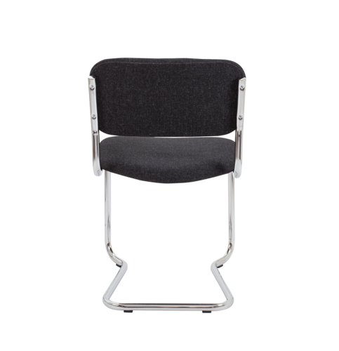 Meeting Chair with Cantilever Frame Charcoal