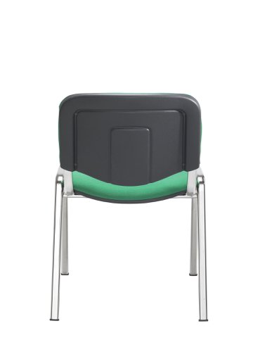 Club Chair with Chrome Green/Chrome
