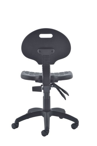Factory Chair 2 Lever Black