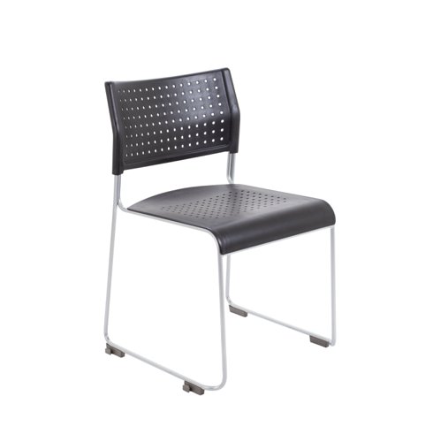 Twilight Stacker Chair Black