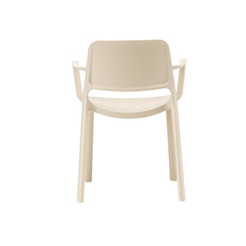 The Alfresco Arm Chair is a multipurpose polypropylene chair that is perfect for both indoor and outdoor use. Made from 100% recyclable materials, this UV resistant chair is not only environmentally friendly, but also durable and long-lasting. Its stackable design allows for easy storage and transportation, making it ideal for events and gatherings. With its sleek and modern design, this chair is sure to impress while providing comfort and support. Invest in the Alfresco Arm Chair today and enjoy the benefits of a versatile and stylish seating option.