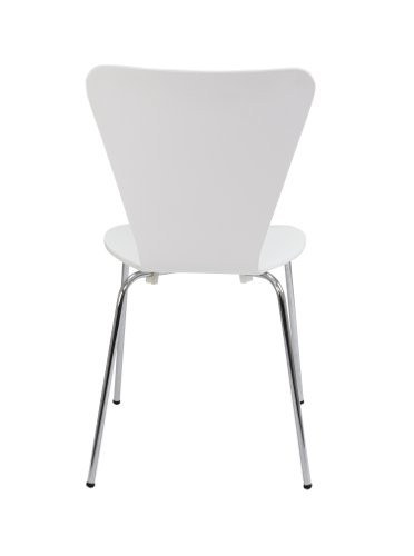 CH0672WH Picasso Chair Heavy Duty White