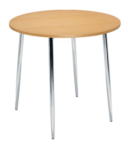 Ellipse 4 Leg Table 800mm Beech