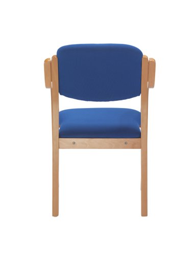 Renoir Chair with Arms Royal Blue