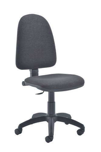 Zoom High-Back Operator Chair : Charcoal