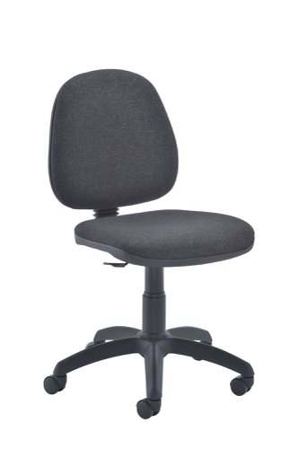 Zoom Mid-Back Operator Chair : Charcoal