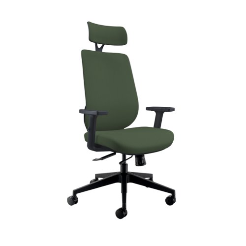 Maldini High Back Office Chair Green/Black