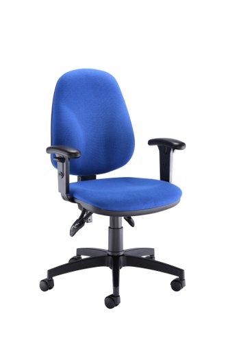 Concept Deluxe Chair Adjustable Arms Royal Blue