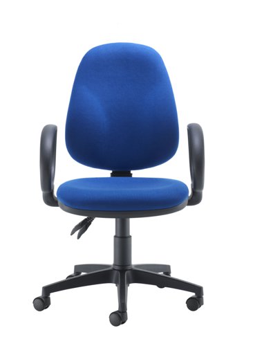 Concept Operator Chair High-Back Fixed Arms Royal Blue