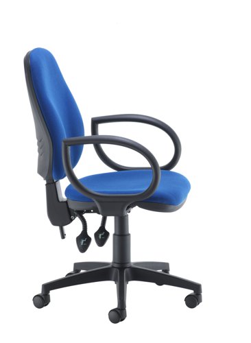 Concept Operator Chair High-Back Fixed Arms Royal Blue