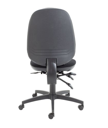 CH0808BK Maxi Ergo Chair With Lumbar Pump Black