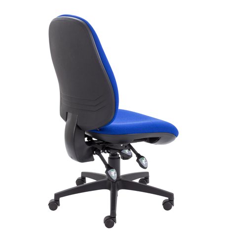 Arista High Back Ergonomic Task Chair 700x700x1040-1160mm Blue KF78700