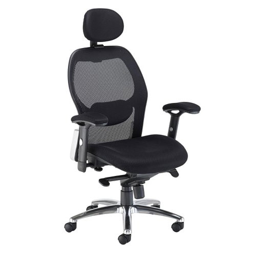 CH1010BK Vision Mesh Office Chair Black