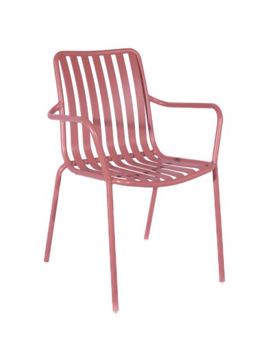 Breeze Aluminium Armchair Standard Brick Dust