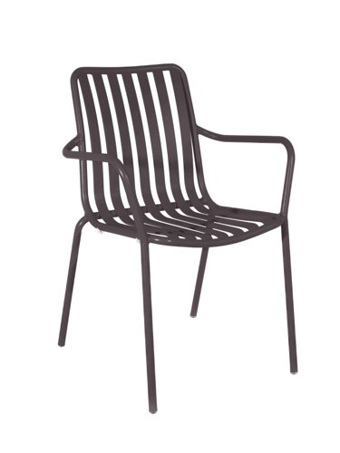 Breeze Aluminium Armchair Standard Charcoal