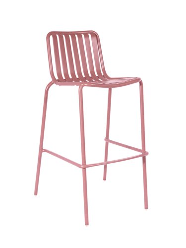 Breeze Aluminium Bar Chair Brick Dust