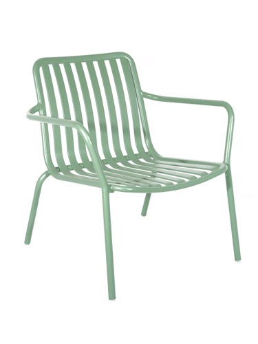 Breeze Aluminium Armchair Low Fair Green