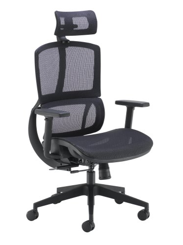 CH1914BK | Introducing our Alto Ergonomic Office Chair, designed with your comfort and support in mind. Featuring a breathable mesh high back, this chair provides optimal airflow to keep you cool throughout the day. The adjustable arms allow you to customize your armrest height for maximum comfort. The torsion control and seat slide ensure proper posture and reduced back strain. The synchro chair mechanism allows for smooth movement and recline, providing a comfortable and ergonomic seating experience. Upgrade your office seating with the Alto Ergonomic Office Chair and feel the difference it makes in your workday.