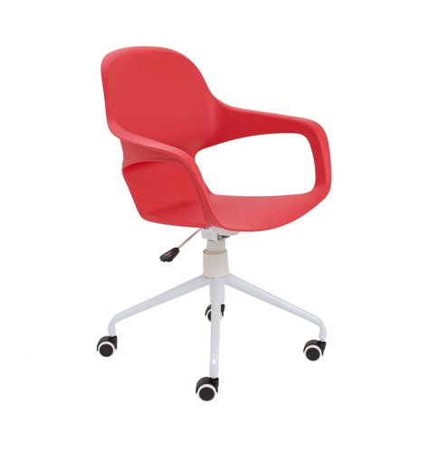 Ariel 2 Dark Red 4 Leg Spider Base With Castors