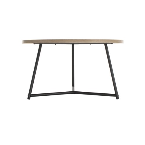 CH2593GOBK | The Trinity Table Low is the perfect solution for any meeting or collaborative space. With its tripod style frame, this table offers stability and durability for any environment. The round top is available in various finishes, allowing you to choose the perfect look for your space. The frame is available in black or white, making it easy to match any decor. Whether you're using it in a conference room, classroom, or office, the Trinity Table Low is the ideal choice. Its low profile design encourages collaboration and communication, while its sturdy construction ensures it will last for years to come. Upgrade your space with the Trinity Table Low today!