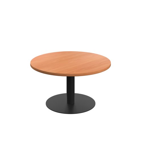 Contract Table Low 600mm Beech/Black