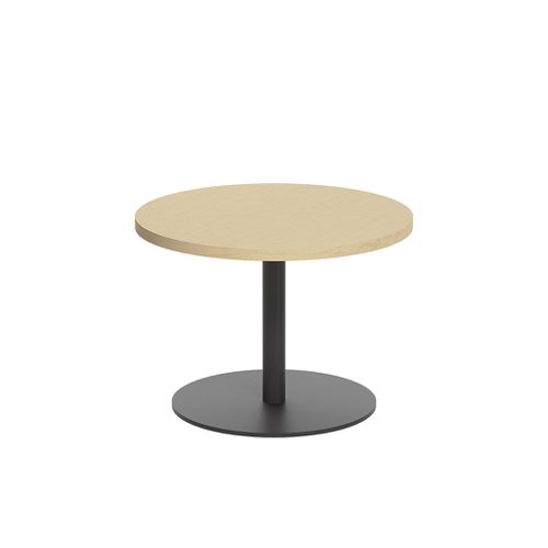 Contract Table Low (FSC) 600mm Maple/Black