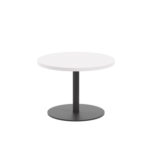 Contract Table Low 600mm White/Black