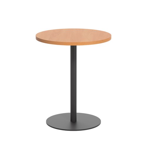 Contract Table Mid (FSC) 600mm Beech/Black