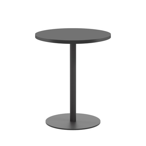 Contract Table Mid 600mm Black/Black TC Group
