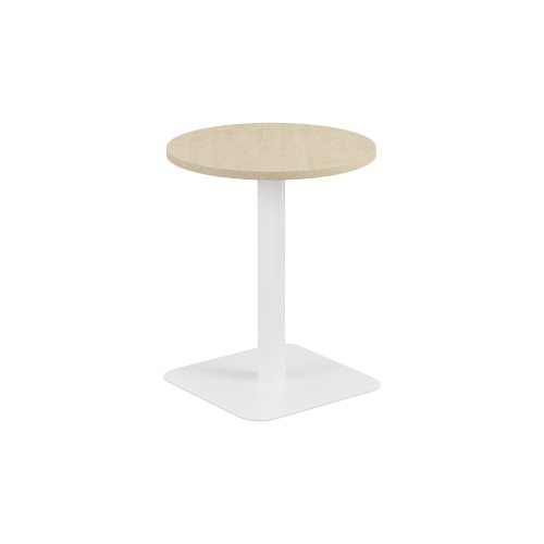 Contract Table Mid (FSC) 600mm Maple/White