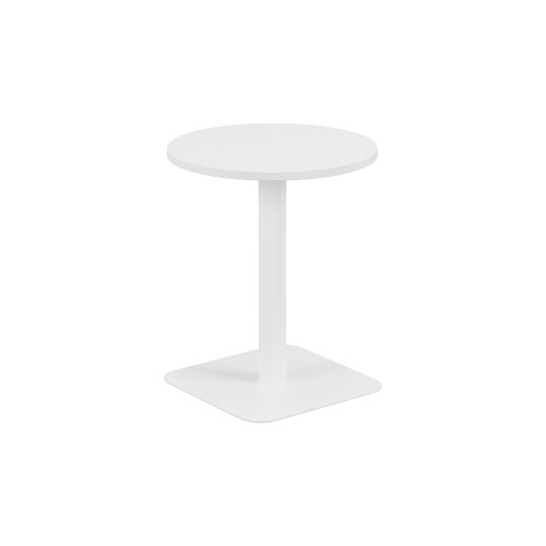 Contract Table Mid 600mm White