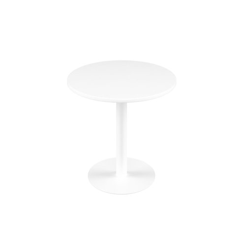 Contract Table Mid 600mm White/White TC Group